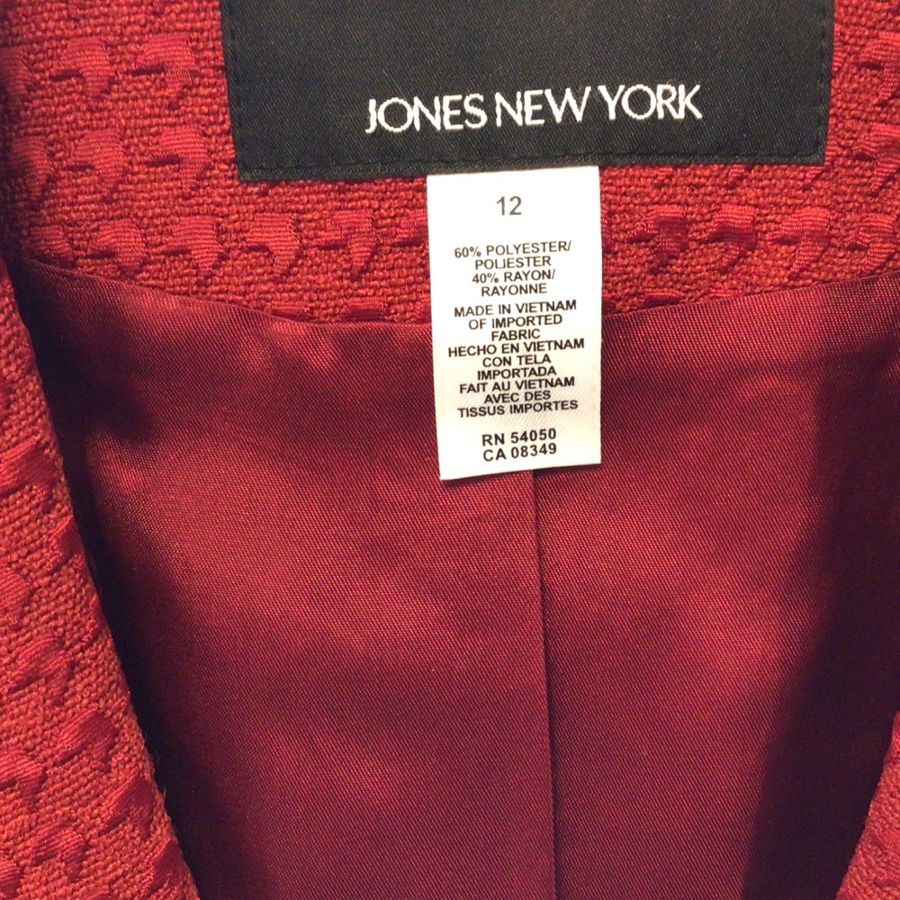 Jones New York Polyester Jacket ~ 12 - Picture 7 of 7